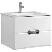 Тумба белый глянец 60,6 см Belux Терра Бергамо Н 60-02 4810924220370