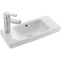 Раковина с отверстием для смесителя слева  50 см Jacob Delafon Odeon Up E4701L-00