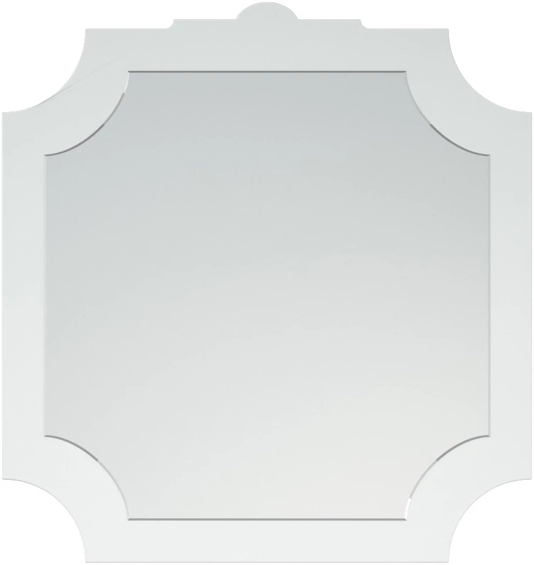 Зеркало 85x84 см белый матовый Corozo Манойр SD-00000980 зеркало corozo гольф 60 без шкафчика sd 00000267