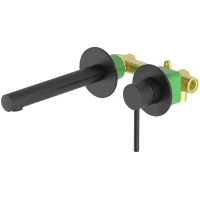 Смеситель для раковины Timo Saona 2391/03SM встраиваемый, черный матовый