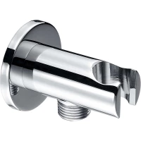 Подключение для душевого шланга с держателем Esko SH805 хром