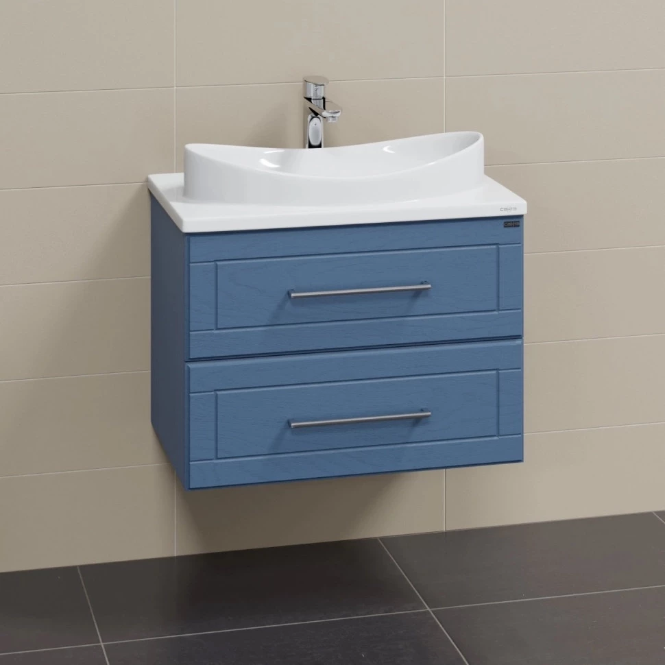 

Тумба с раковиной дуб адриатика 70 см Санта Венера 221025 + Vega70