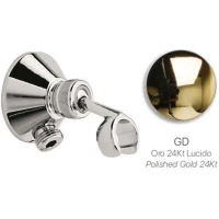 Подключение для душевого шланга с держателем Emmevi C06935/OR золотой