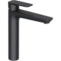Смеситель для раковины Kludi Pure&Style 402963975 без донного клапана, черный матовый