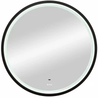 Зеркало 60x60 см черный Bond Circle M60ZE-6060