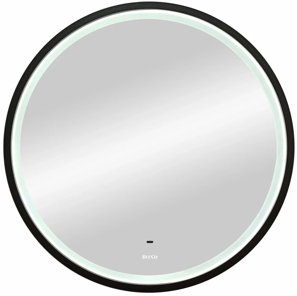 Зеркало 60x60 см черный Bond Circle M60ZE-6060 зеркало bond