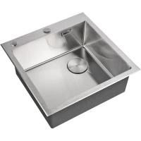 Кухонная мойка Zorg LUX 5151 51x51 см, нержавеющая сталь