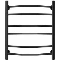 Полотенцесушитель водяной Secado Агата 2 4673739223321 600x632, черный матовый