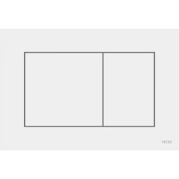 Кнопка смыва Tece TECEnow 9240400 для инсталляции, белый глянец