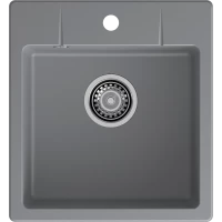 Кухонная мойка GranFest Urban 245 45x49 см, темно-серый