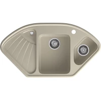 Кухонная мойка GranFest Corner 1040E 103,9x56 см, топаз