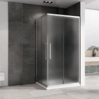 Душевой уголок 120x90 см Abber Schwarzer Diamant AG02129MH матовое