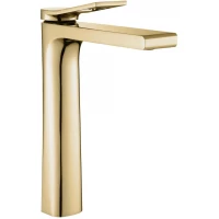 Смеситель для раковины Rea Soul REA-B9952 без донного клапана, золотой