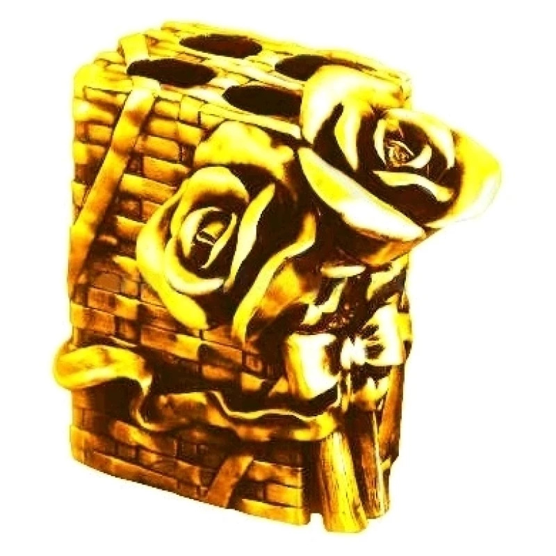 Держатель зубных щеток настольный золото Art&Max Rose AM-0091B-Do