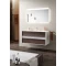 Комплект мебели белый глянец/крафт темный 100 см Clarberg Evolution EV0110CD + Pap.10.04.WG + GEN0210 - 2