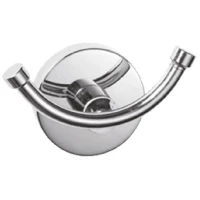 Крючок Haiba HB1705-2 двойной, для ванны, хром