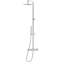 Душевая система Newform XT 61165.21.018 250 мм, с термостатом, хром