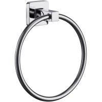 Полотенцедержатель кольцо Fashun A2604 хром