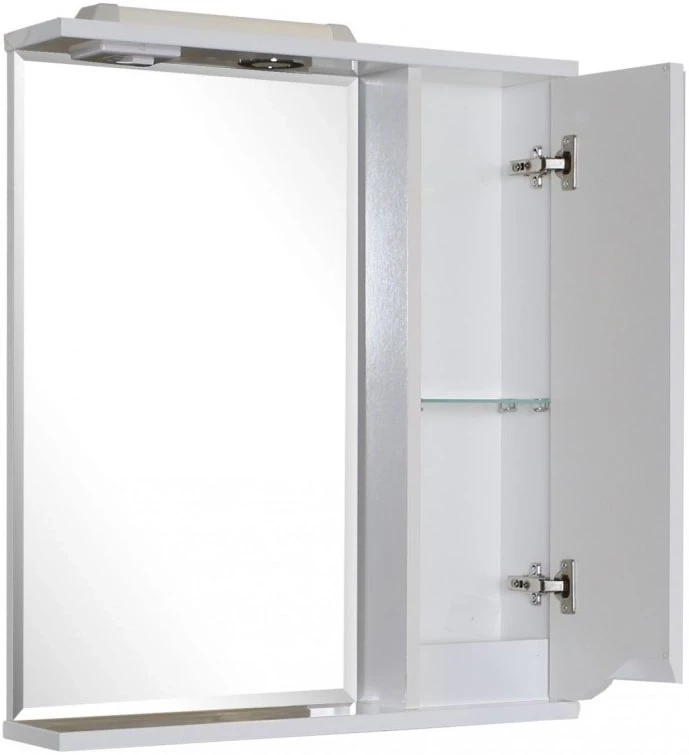 Зеркальный шкаф 80x75 см белый R ASB-Mebel Бари 9601 - фото 3