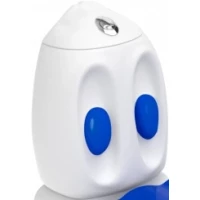 Бачок для унитаза Creavit Ducky DC400-00CB00E-MA00 детский, белый/синий