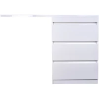 Тумба с раковиной белый глянец 120 см Style Line Даллас СС-00002272 + СС-00000394