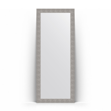 Зеркало напольное 81х201 см чеканка серебряная Evoform Definite Floor BY 6009