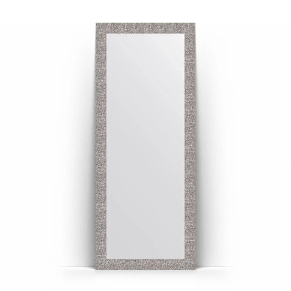 Зеркало напольное 81x201 см чеканка серебряная Evoform Definite Floor BY 6009