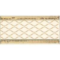 Бордюр Cenefa Delis Marfil Gold 10х20