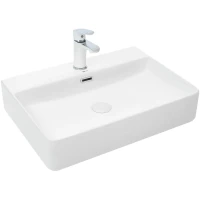 Раковина-чаша WeltWasser Elbach 2173 MW 10000004641 60x42 см, накладная, белый матовый