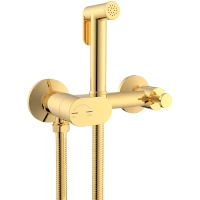 Гигиенический душ WeltWasser Higi R02 GL 10000013664 CoolStart, со смесителем, золотой