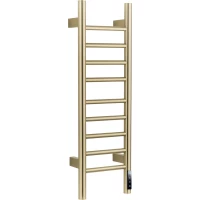 Полотенцесушитель электрический Wonzon & Woghand Bonn WW-AL4092-BG 800x250, МЭМ правый, золотой матовый