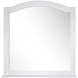 Изображение товара зеркало 91,2x95 см белый серебряная патина asb-woodline модерн 4627072676894