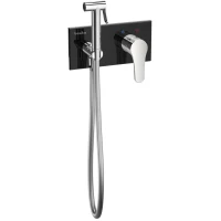 Гигиенический душ Teska Elsa BTK6420B со смесителем, хром/черный