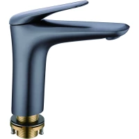 Смеситель для раковины Rush Nevis NE1735-12ant серый графит