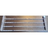 Полка для полотенец Schein Allom 2210A хром