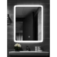 Зеркало Ceruttispa Мадера CT9578 60x80 см, с LED-подсветкой, сенсорным выключателем, диммером