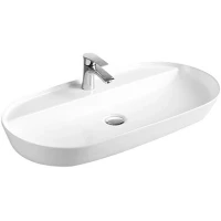 Раковина-чаша CeramaLux D1347 81,5x41 см, накладная, белый