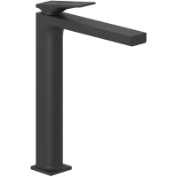 Смеситель для раковины Kludi Decus 542983975 без донного клапана, черный матовый