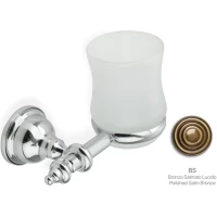 Стакан для зубных щеток Stil Haus Elite EL10(25) настенный, бронза