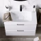 Комплект мебели белый глянец 75,5 см Aqwella 5 Stars Accent ACC0175W + Mal.75.04.D + RM0208BLK - 3