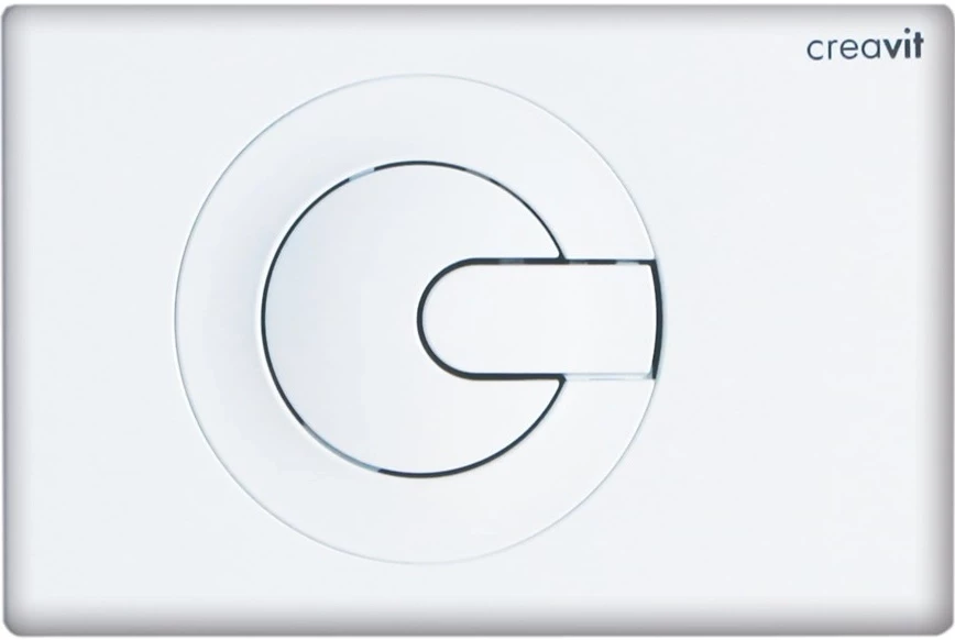 Кнопка смыва Creavit Power GP500100 для инсталляции, белый