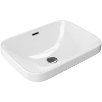 Раковина Excellent Hasko CEAC.3718.570.WH 57x39 см, встраиваемая сверху, белый
