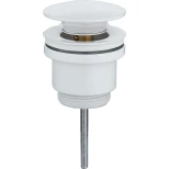 Изображение товара донный клапан для раковины raglo r600.01.08 универсальный, белый