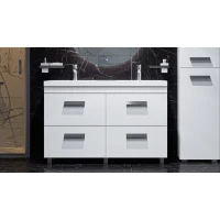 Тумба 120 см Velvex Orlando tn.ORL.CLA.120.4Y белый матовый