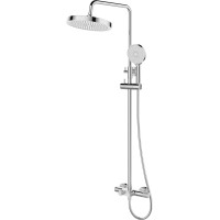 Душевая система Cezares Rain RAIN1-CD-T-01 250 мм, с термостатом, хром