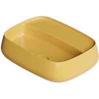 Раковина-чаша Alice Nur 33210196 60x45 см, накладная, мед глянец