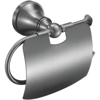 Держатель туалетной бумаги Rose RG1905T оружейная сталь