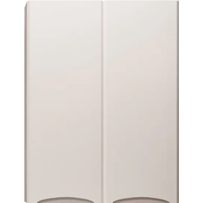 Шкаф двустворчатый 60x80 см белый матовый Style Line Бергамо СС-00002357