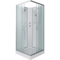 Душевая кабина 90x90x200 см Niagara NG-1101-14BK матовое