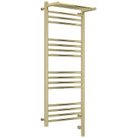 Полотенцесушитель электрический 1000x400 шампань МЭМ правый Сунержа Богема с полкой 3.0 020-5807-1040